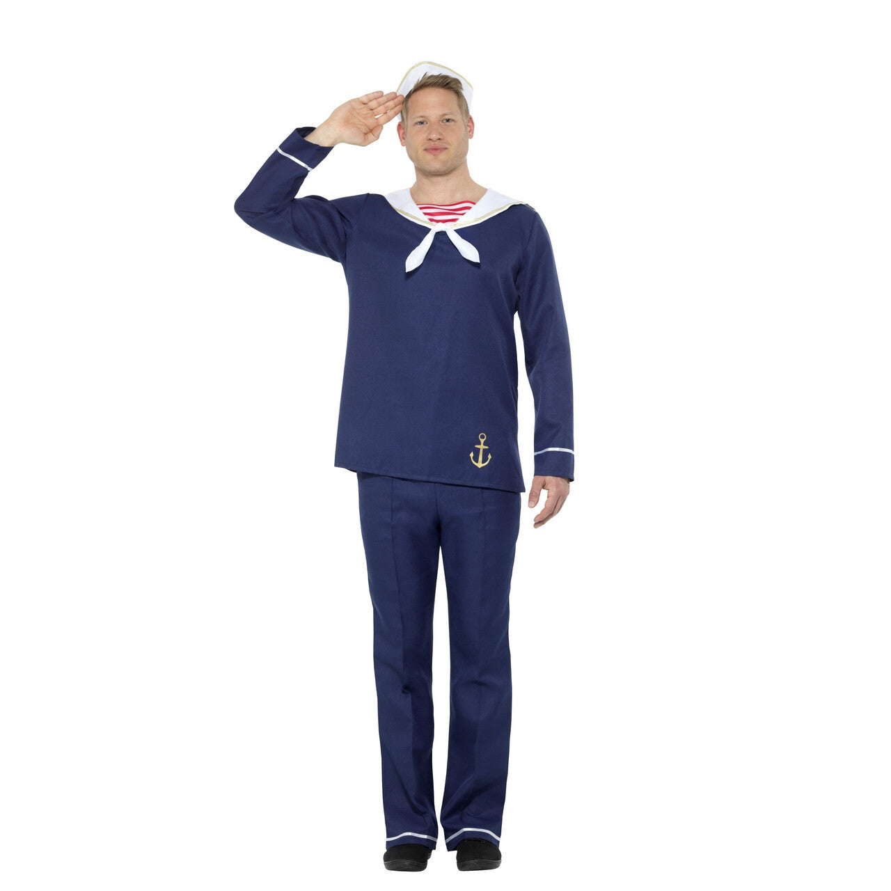 Op deze afbeelding zie je een Kostuums, van het merk Smiffy's. Trossen Los Matroos Noordzee Man Kostuum