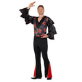 Bloemrijk Flamenco -Künstler Paco Herrenkostüm