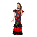 Bloemrijk Flamenco Dancer Conchita Kostüm für Mädchen