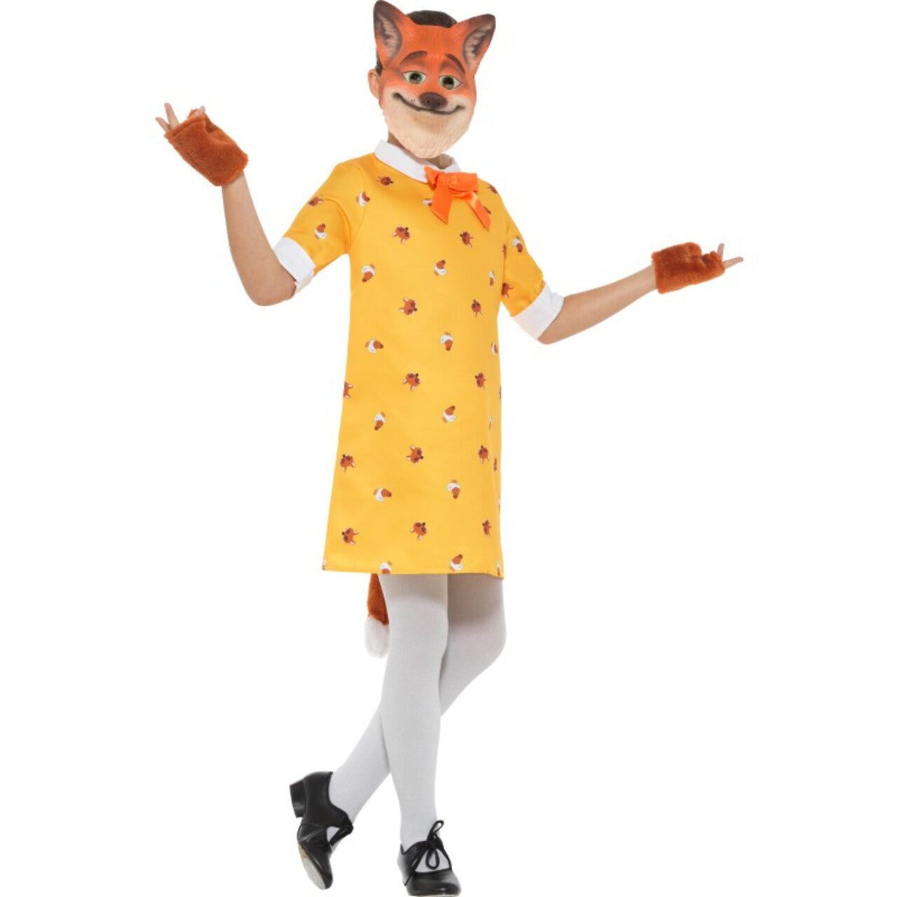 Op deze afbeelding zie je een Kostuums, van het merk Smiffy's. Kleine Sluwe Vos Meisje Kostuum
