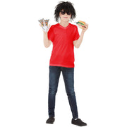 Op deze afbeelding zie je een Accessoires, van het merk Smiffy's. David Walliams Ratburger Broodje Rat Set Vierdelig