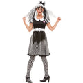 Horrorparty Halloween Living Dead Puppe Damenkostüm