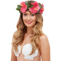 Polynesischer Hula Setzte Hawaii Krans Und Armbänder