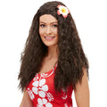 Hawaii Perücke Mit Tropischer Blume
