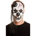 Beängstigende Clownmaske Genäht Mund Genäht