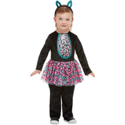 Op deze afbeelding zie je een Kostuums, van het merk Smiffy's. Schattig Katje Luipaard Vlekken Meisje Kostuum