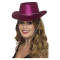 Cowboy Glitterhut Fuchsia