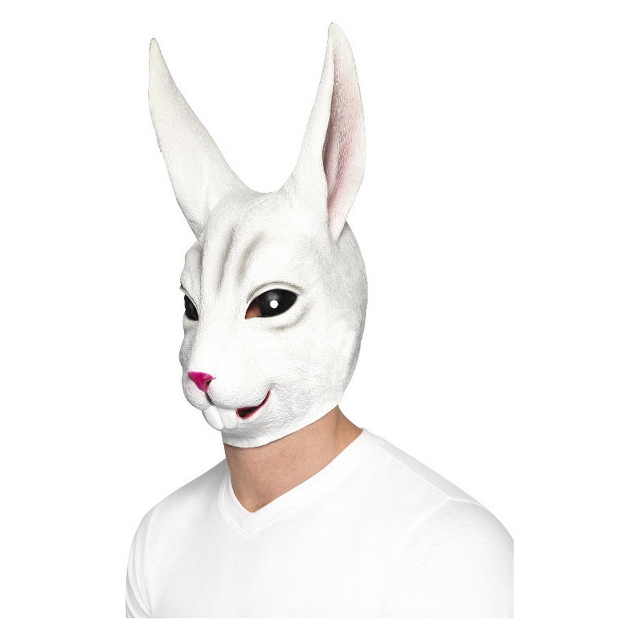 Op deze afbeelding zie je een Accessoires, van het merk Smiffy's. Wit Konijn Masker