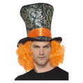 Verrückter Hutmacher Hut Mit Orangem Haar