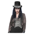 Gothic Rocker Hut Mit Schlangendruckband