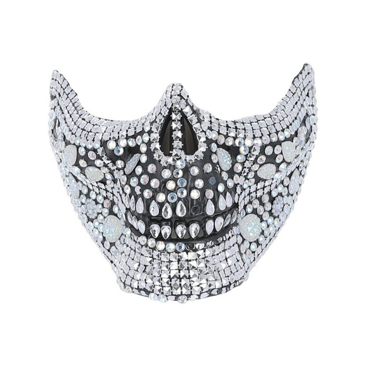 Op deze afbeelding zie je een Accessoires, van het merk Smiffy's. Deluxe Kristallen Bling Bling Halfmasker
