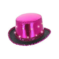 Led -Licht Auf Metallic Hat Pink Showmaster