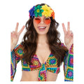 Hippie Stirnband Regenbogenblume