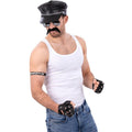 80er Jahre Rock Ikone Biker Set