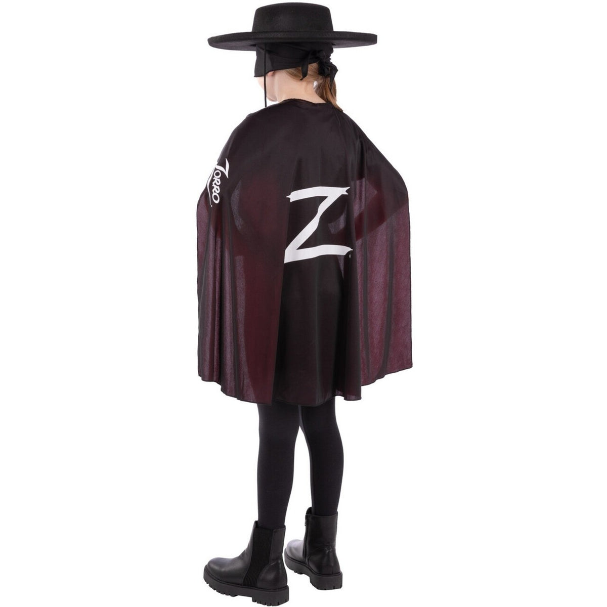 Op deze afbeelding zie je een Kostuums, van het merk Smiffy's. Zorro Kind Set Kind Kostuum