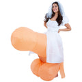 Braut Auf Einer Penis-Kanone Damenkostüm