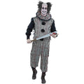Gruseliger Nostalgie-Clown Herrenkostüm