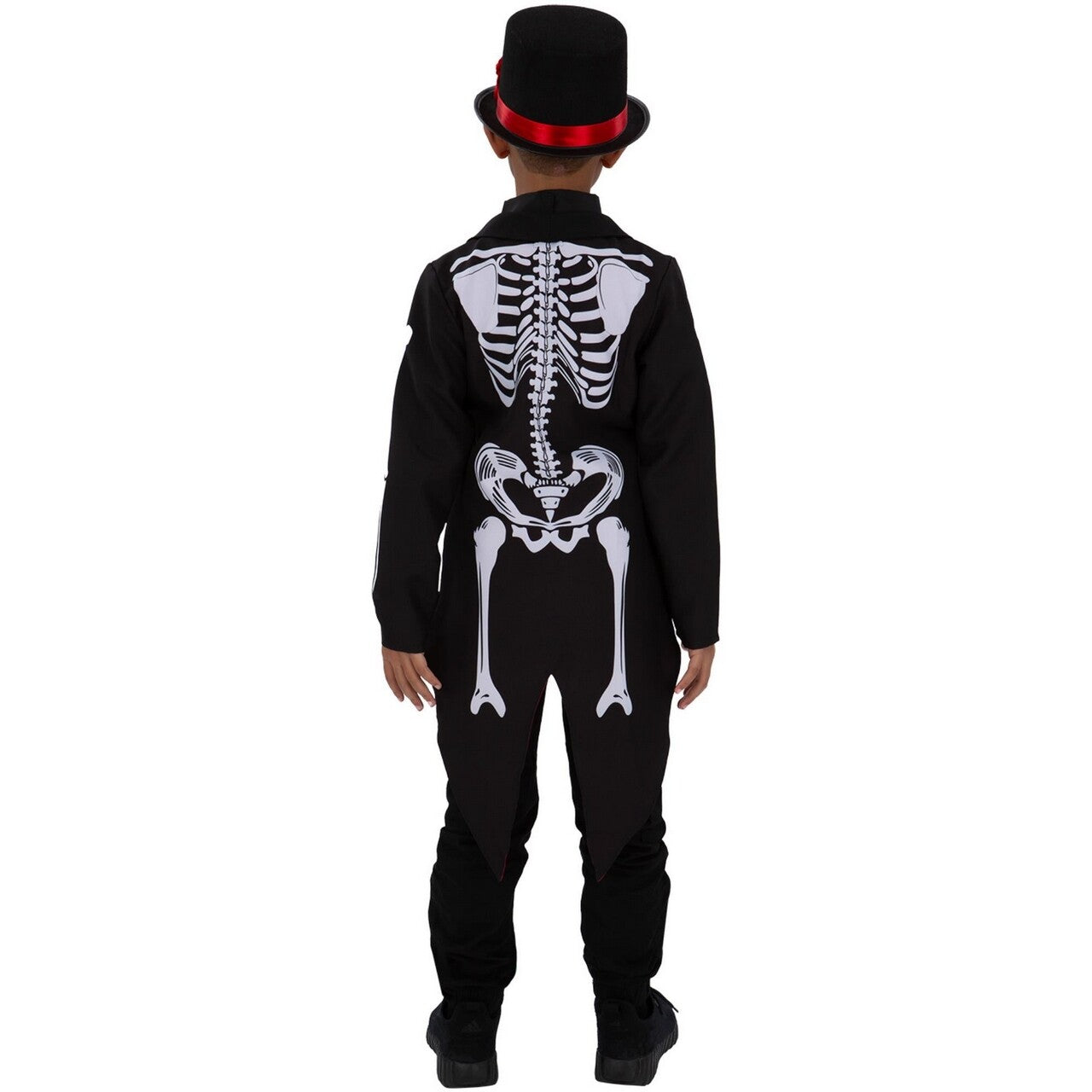 Op deze afbeelding zie je een Kostuums, van het merk Smiffy's. Day Of The Dead Bruidegom Jongen Kostuum