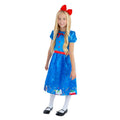 Bücherwurmkleid Blau Kostüm für Mädchen