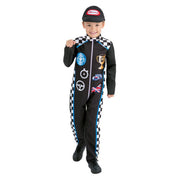 Op deze afbeelding zie je een Kostuums, van het merk Smiffy's. F1 Coureur Wereldkampioen Kind Kostuum