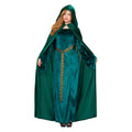 Luxe Groene Cape Dame Van Adel Norah Vrouw