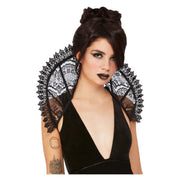 Op deze afbeelding zie je een Accessoires, van het merk Smiffy's. Spaanse Kanten Gothic Kraag