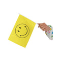 Gelbe Smiley -Flaggen
