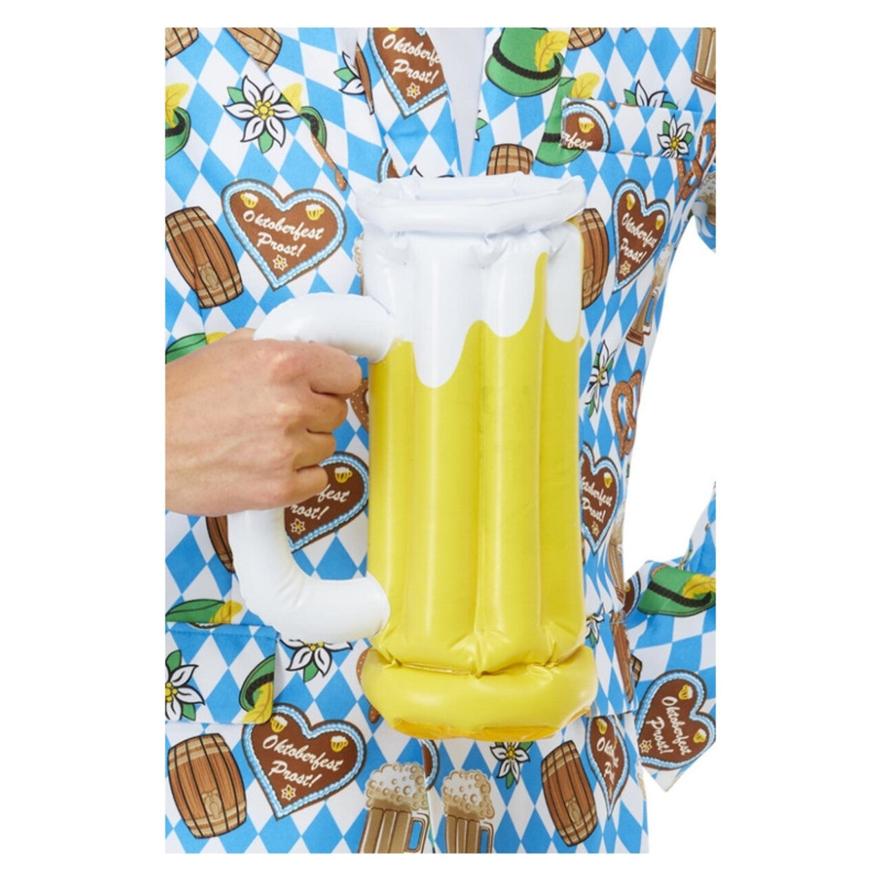 Op deze afbeelding zie je een Accessoires, van het merk Smiffy's. Opblaas Oktoberfest Bierpul