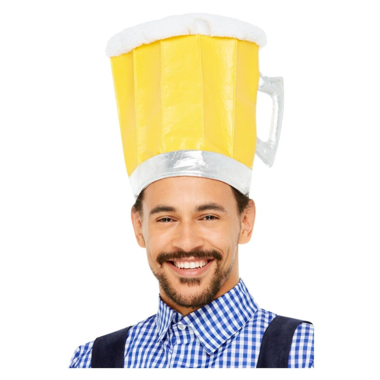 Op deze afbeelding zie je een Accessoires, van het merk Smiffy's. Oktoberfest Bierpul Hoed