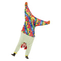 Zwei-Mal-Hinschauen-Umgedrehter-Clown Unisex Kostüm