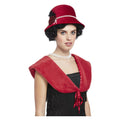 1920er Jahre Ordentlicher Dame Accessoire Set Rot