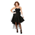 80er Jahre üppiger Cocktailkleid Damenkostüm