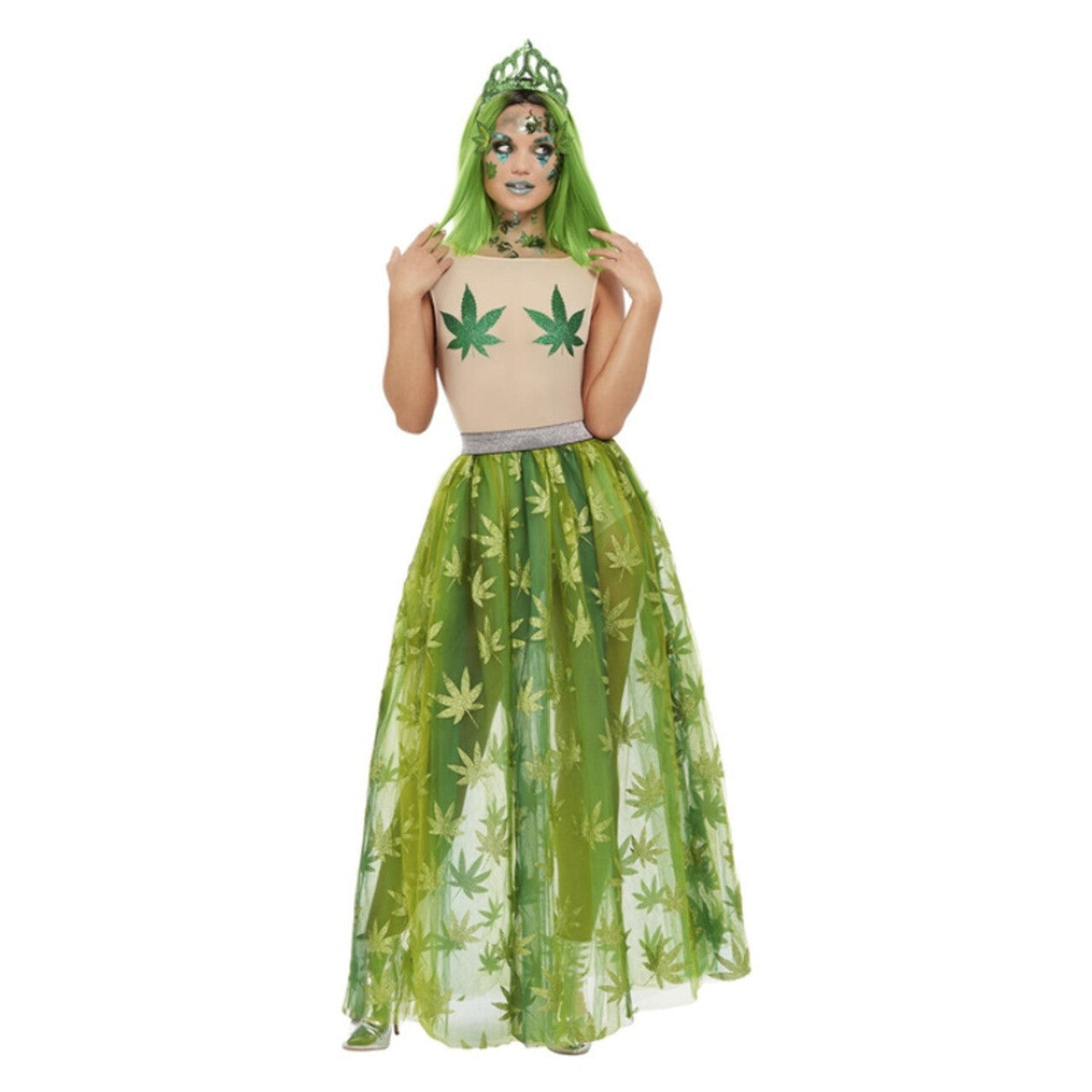 Op deze afbeelding zie je een Kostuums, van het merk Smiffy's. Prinses Wiet Vrouw Kostuum