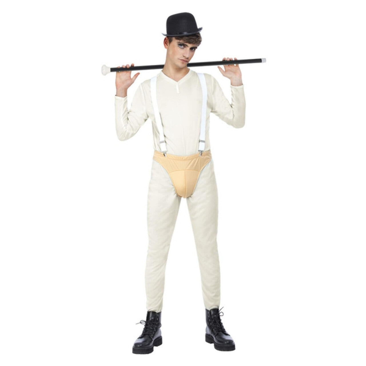 Op deze afbeelding zie je een Kostuums, van het merk Smiffy's. Maf Ondergoed Kostuum Man