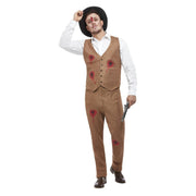 Op deze afbeelding zie je een Kostuums, van het merk Smiffy's. Neergeschoten Gangster Clyde Man Kostuum