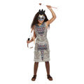 Voodoo Indianer Der Amerikanischen Ureinwohner Kostüm für Mädchen
