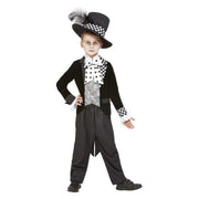 Op deze afbeelding zie je een Kostuums, van het merk Smiffy's. Mini Mad Hatter Jongen Kostuum