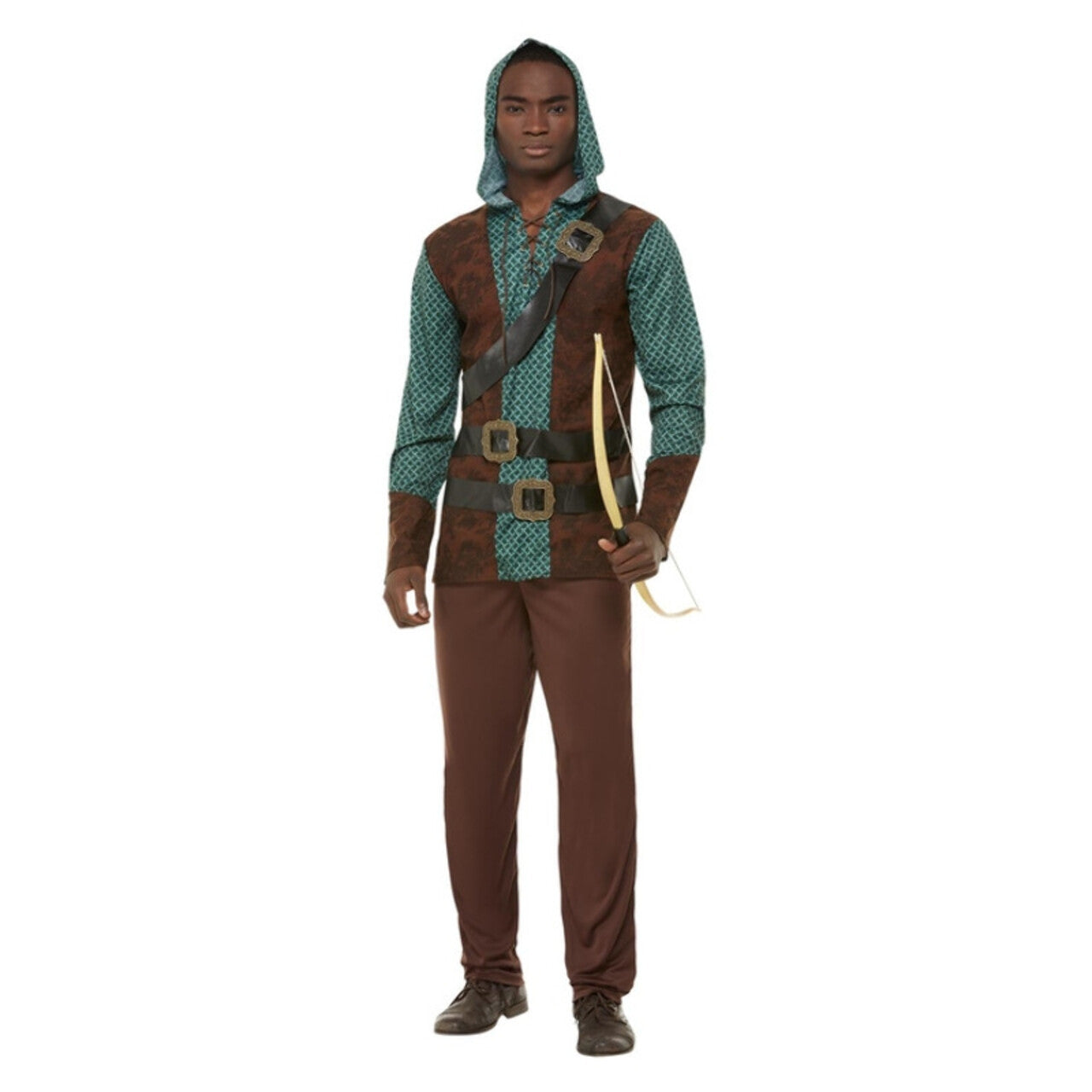 Op deze afbeelding zie je een Kostuums, van het merk Smiffy's. Luxe Boogschutter Man Kostuum