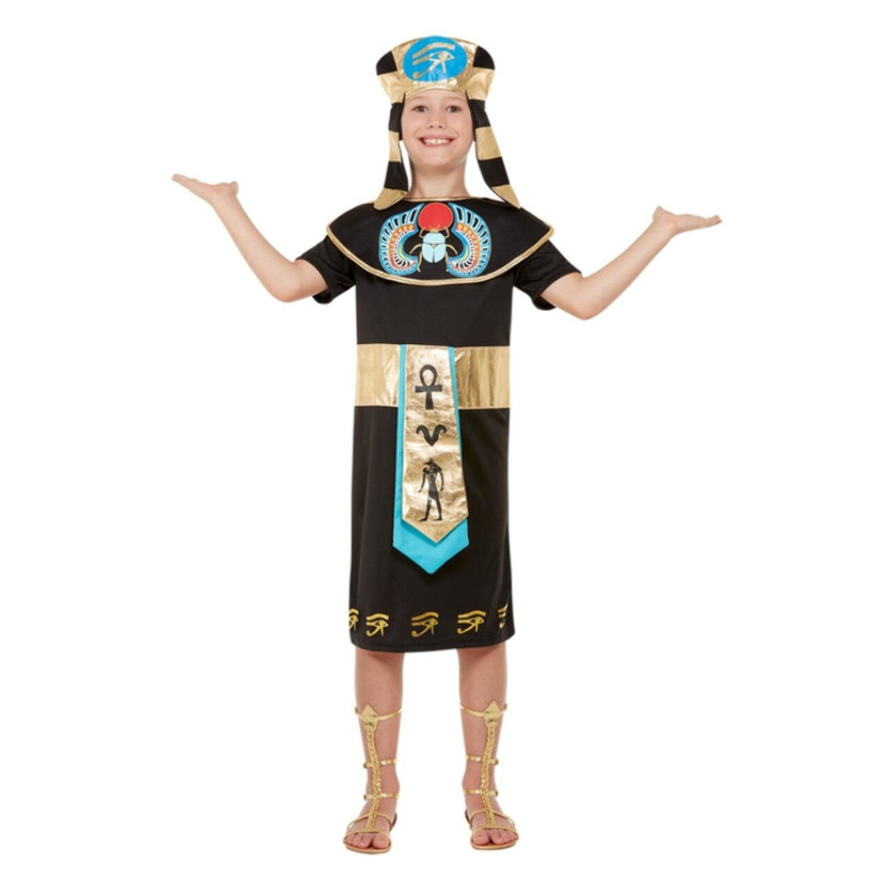 Op deze afbeelding zie je een Kostuums, van het merk Smiffy's. Deluxe De Eeuwige Egyptenaren Jongen Kostuum