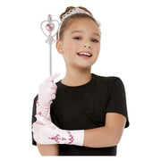 Op deze afbeelding zie je een Accessoires, van het merk Smiffy's. Roze Prinses Marcella Set