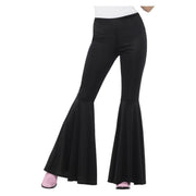 Op deze afbeelding zie je een Kostuums, van het merk Smiffy's. Dansend Terug Naar De Seventies Broek Vrouw