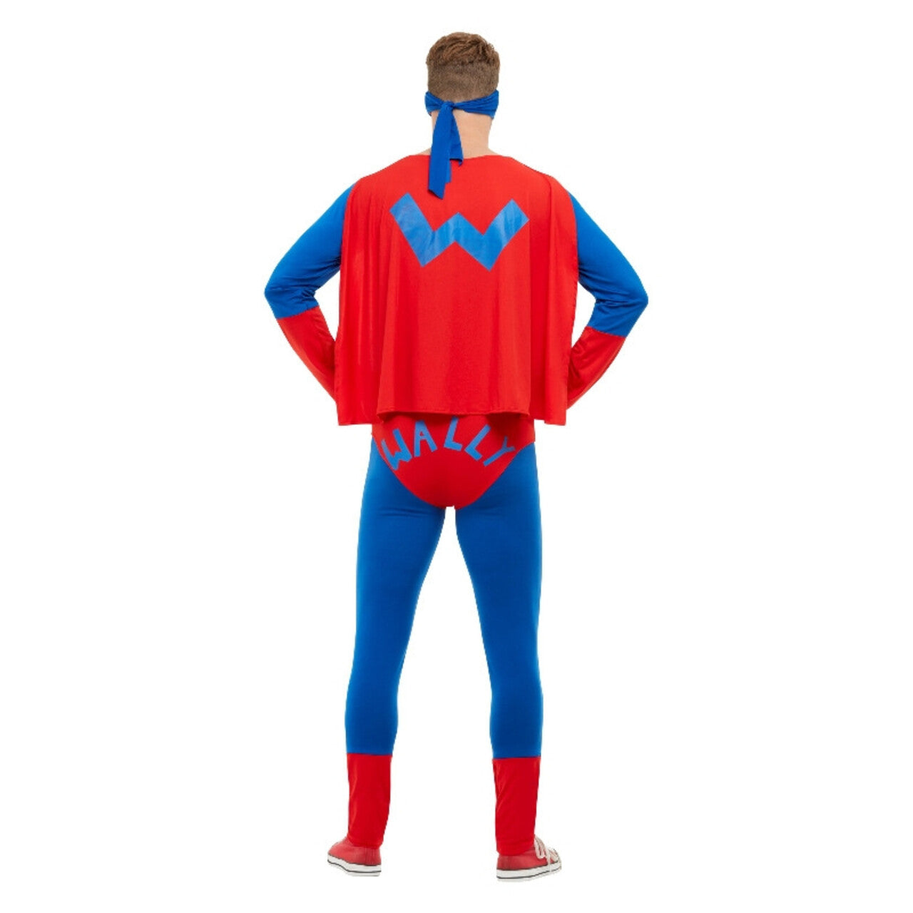 Op deze afbeelding zie je een Kostuums, van het merk Smiffy's. Wallyman De Ware Superheld Kostuum