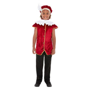 Op deze afbeelding zie je een Kostuums, van het merk Smiffy's. Rood Wegwijs Pietje Kind Kostuum