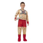 Op deze afbeelding zie je een Kostuums, van het merk Smiffy's. He-Man De Sterkste Jongen Van Het Universum Kostuum