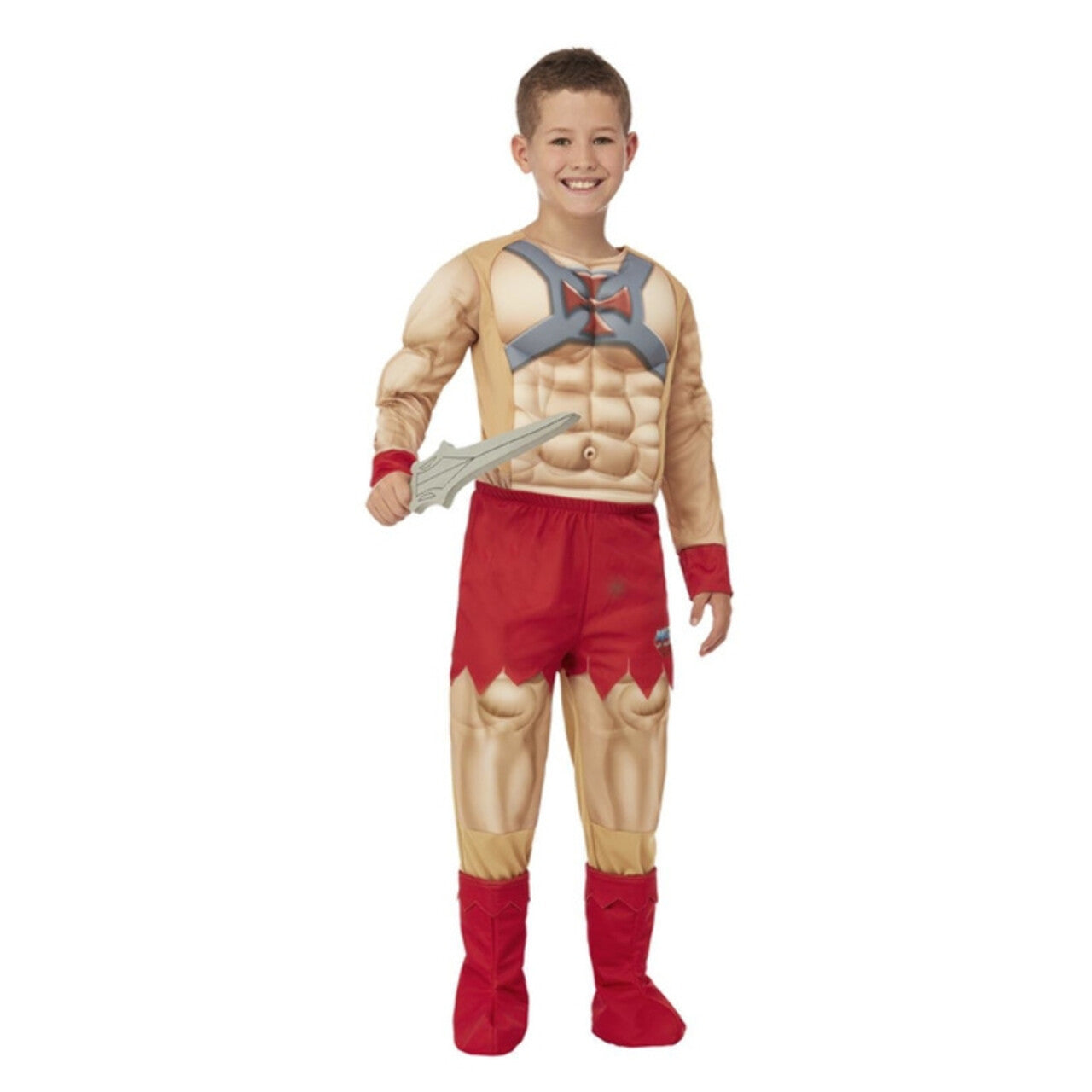 Op deze afbeelding zie je een Kostuums, van het merk Smiffy's. He-Man De Sterkste Jongen Van Het Universum Kostuum