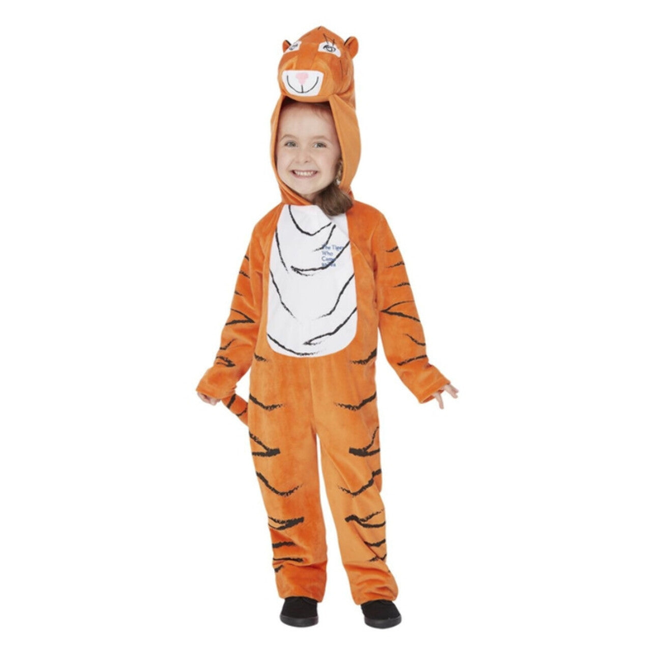 Op deze afbeelding zie je een Kostuums, van het merk Smiffy's. Goedaardige Vriendelijke Tijger Kind Kostuum