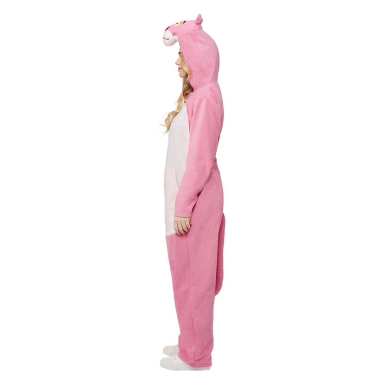 Op deze afbeelding zie je een Kostuums, van het merk Smiffy's. Chille Roze Panter Kostuum