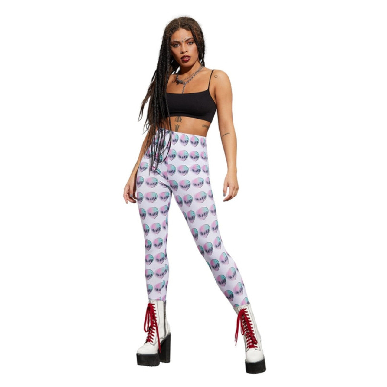 Op deze afbeelding zie je een Kostuums, van het merk Smiffy's. Niet Alleen In De Ruimte Vrouw