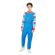 Op deze afbeelding zie je een Kostuums, van het merk Smiffy's. Jaloerse Vriend Pop Chucky Jongen Kostuum