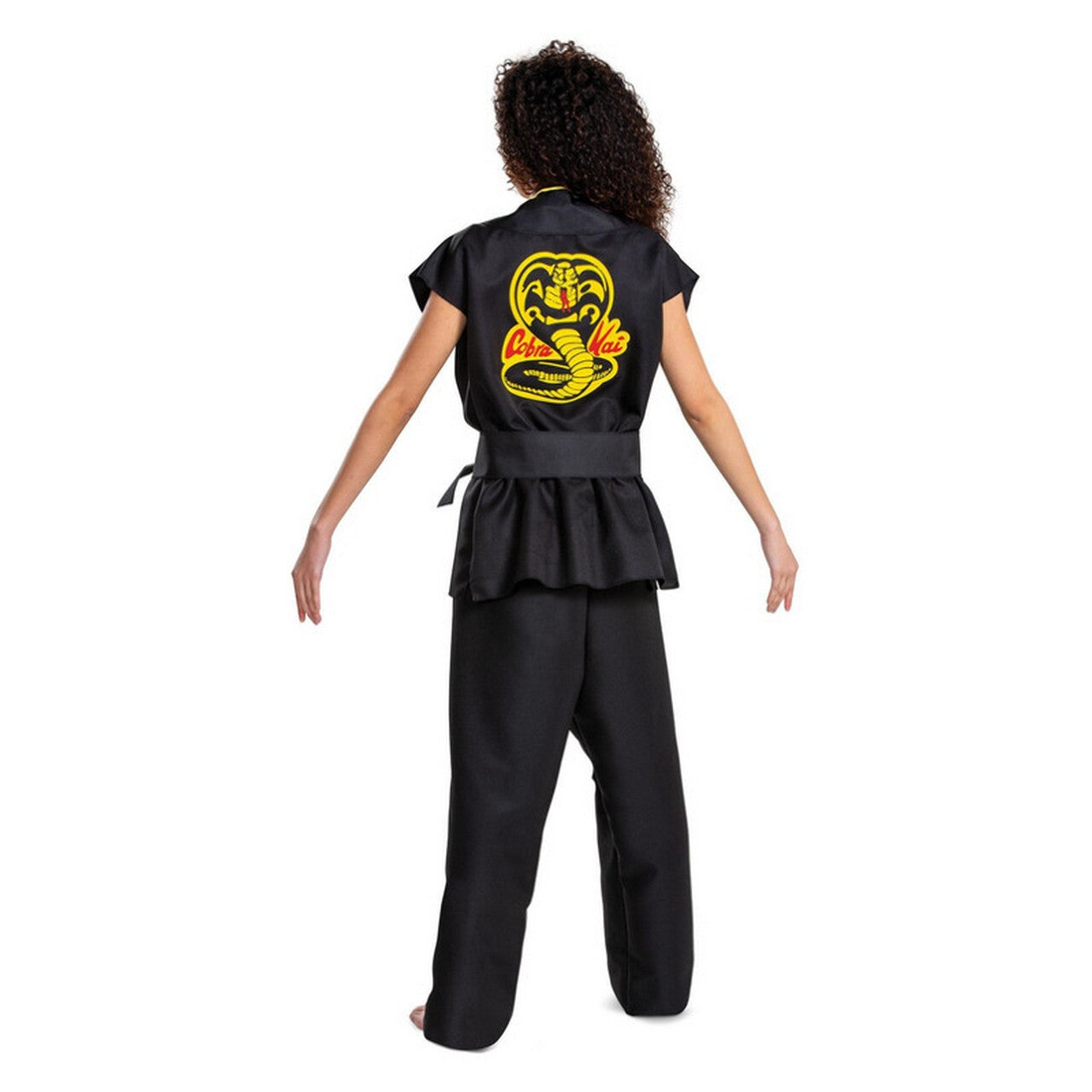 Op deze afbeelding zie je een Kostuums, van het merk Smiffy's. Cobra Kai Bad Snake Karate Kostuum